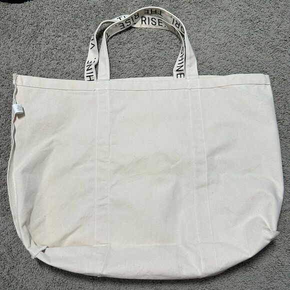 Vuori The Rise The Shine Limited Edition Reusable Canvas Tote Bag - Picture 9 of 11